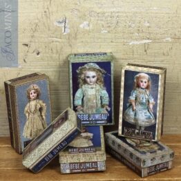 VT 02-C - Set of 6 Bébé Jumeau Dolls Boxes Kit - Vintage Toys