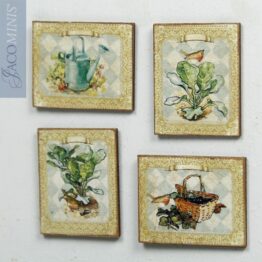 BP-LE 13-D - Set of 4 Decoration Boards - Beatrix Potter Specials