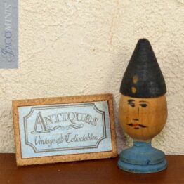 BS 052-C - Small Shop Sign Antiques in Blue - Brocante Specials