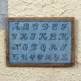 BTS 10-A - Alphabet Board in Blue - Back to School