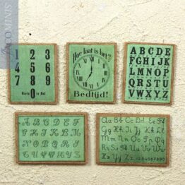 BTS 10-E - Alphabet Board in Green - Back to School