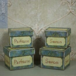 EP 01-D - Set of 4 Personal Care Boxes Kit - Epicerie