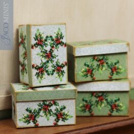 CMS 04-B - Set of 4 Boxes with Christmas Decoration Kit - Christmas Season