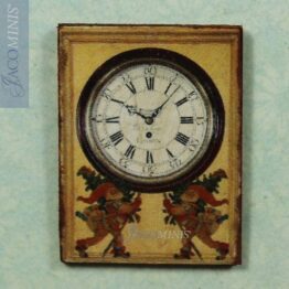 SVP 06-C - Clock Decoration Board - Santa Village
