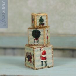 XM 01-B - Set of 3 Toy Blocks Kit - Christmas Season