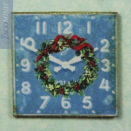 XM 09-G - Blue Christmas Decoration Board Garland - Vintage Christmas