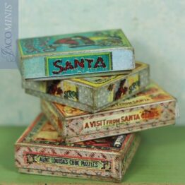GBSV-K 03-A - Set of 4 Games Boxes Kit - Santa Village