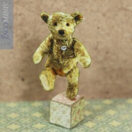 VTA 16-B - Bear on Toy Block - Vintage Toys A