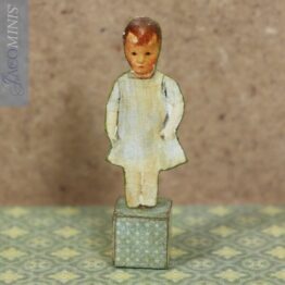 VTA 17-E - Doll on Toy Block - Vintage Toys A