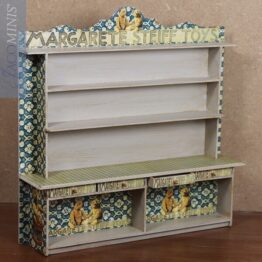 VTB 01-A - Large Shop Counter with Cabinet - Vintage Toys B