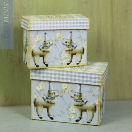 21ES 06-A - Set of 2 Boxes - Easter