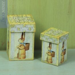 21ES 06-D - Set of 2 Boxes - Easter