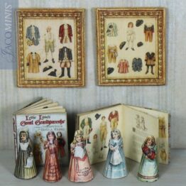 BSC-K 05-A - Set of 5 Paper Dolls Kit - Book Shop Kits