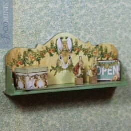 CP 02-B - Large Wall Rack with Peter Rabbit Christmas Decoration - Christmas with Peter Rabbit & Friends