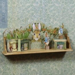 CP 02-C - Large Wall Rack with Peter Rabbit Christmas Decoration - Christmas with Peter Rabbit & Friends