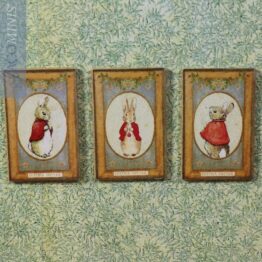 CP 05-B - Set of 3 decoration Boards - Christmas with Peter Rabbit & Friends