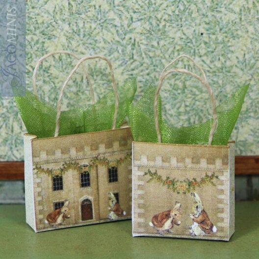 CP 15-A - Set of 2 Paper Bags - Christmas with Peter Rabbit & Friends