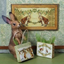 CP 15-B - Set of 2 Paper Bags - Christmas with Peter Rabbit & Friends