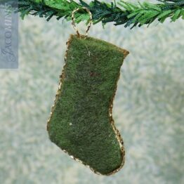 CP 20-B - Christmas Stocking with Green Top - Christmas with Peter Rabbit & Friends