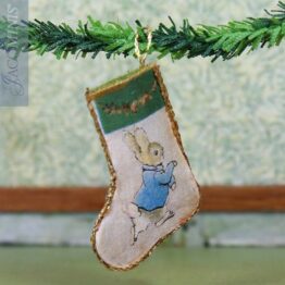 CP 20-F - Christmas Stocking with Green Top - Christmas with Peter Rabbit & Friends