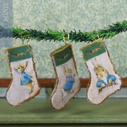 CP 20-F - Christmas Stocking with Green Top - Christmas with Peter Rabbit & Friends