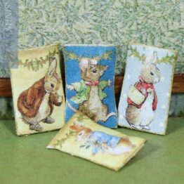 CP 22-D - Set of 4 Sachets - Christmas with Peter Rabbit & Friends