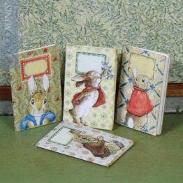 CP 24-B - Set of 4 Notebooks - Christmas with Peter Rabbit & Friends