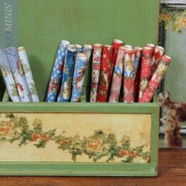 CP-K 05-B - Set of 8 Rolls of Gift Wrapping Paper with Gift Labels Kit - Christmas Peter Rabbit Kits & Graphics