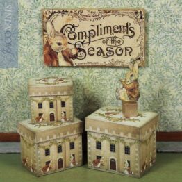 CP-K 06-H - Set of 3 Boxes Kit - Christmas Peter Rabbit Kits & Graphics
