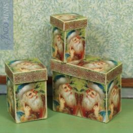 VC 21 05-B - Set of 3 Boxes - Victorian Christmas