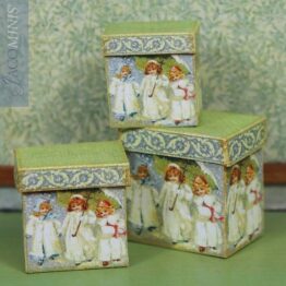 VC 21 05-D - Set of 3 Boxes - Victorian Christmas