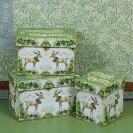 VC 21 05-F - Set of 2 Boxes - Victorian Christmas
