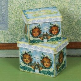 VC 21 05-H - Set of 2 Boxes - Victorian Christmas
