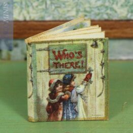 VC 21 11-A - Open Book Who's There - Victorian Christmas