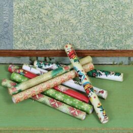 VC 21-K 04-A - Gift Wrapping Paper plus Labels Kit - Victorian Christmas Kits