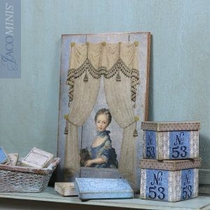 VlF 01-E - Small French Brocante Style Decoration Panel Graphic - Vive la France Kits & Graphics