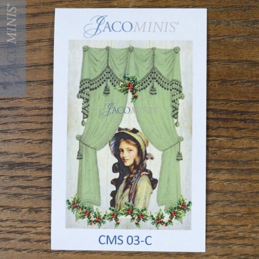 CMS 03-C - Small Decoration Panel Graphic with Christmas Decoration - Christmas Season