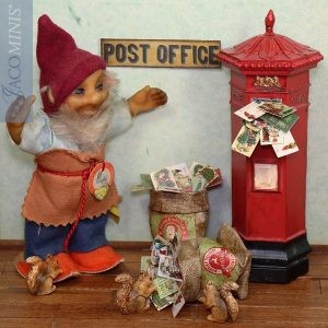 SVP 09-B - Decoration Board Post Office - Santa Village