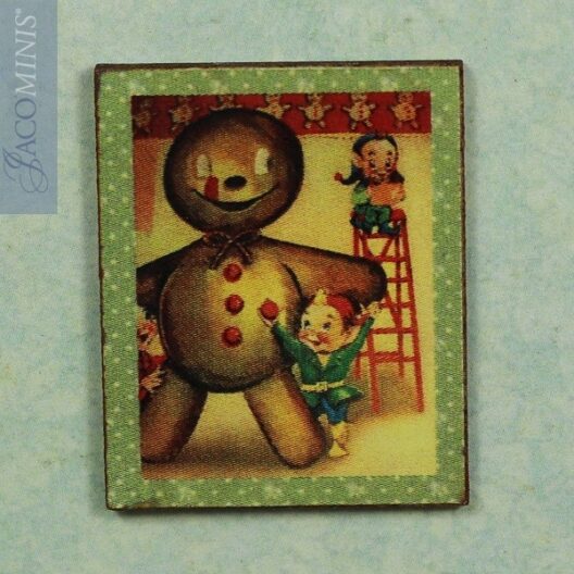 SV 08-B - Gingerbread Decoration Board - Santa Village