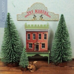 SVW 01-D - Medium Decoration Board Toy Makers - Santa Village 2