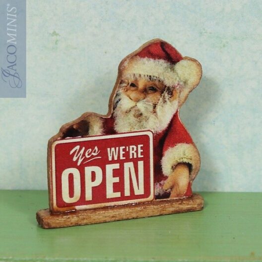 SVW 01-F - Santa Shop Sign Right - Santa Village 2