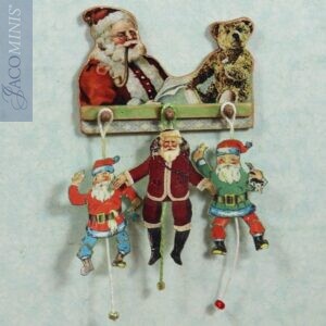 SVW 10-C - Medium Santa Coat Rack Left - Santa Village 2