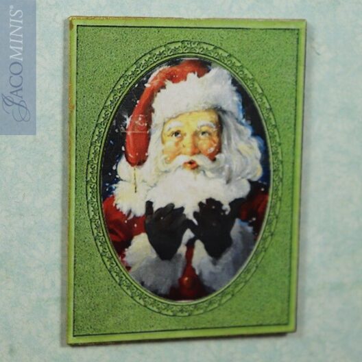 SVH 02-B - Santa Picture in Frame - Santa Village 2