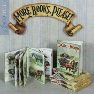 BSC C 09-H - Open Book The ABC of Horses - Children Books