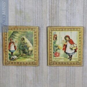 BSC L 06-A - Set of 2 decoration Boards - Children Books