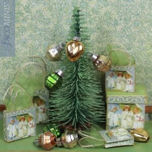 VC 21 06-C - Set of 2 Christmas Gift Bags - Victorian Christmas